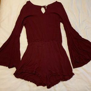 Altar’d state Maroon romper